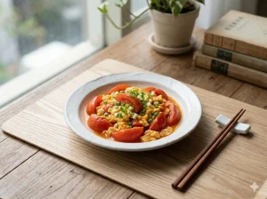Tomato and Egg Stir-Fry Recipe, Taiwanese Style