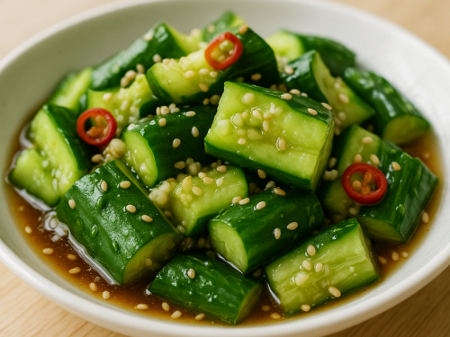 Taiwanese Cucumber Salad