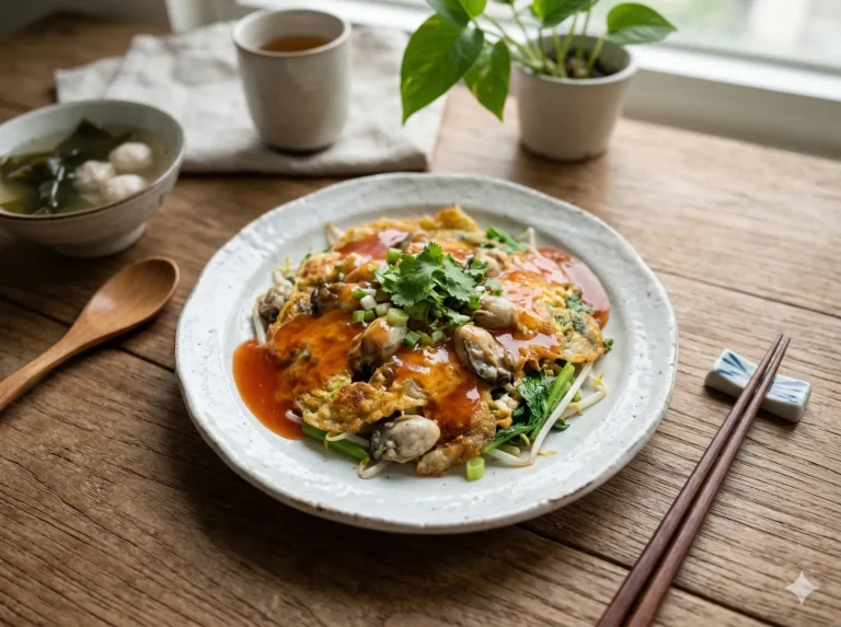 Taiwanese Oyster Omelette – main-site image
