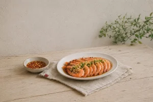 Garlic Steamed Shrimp