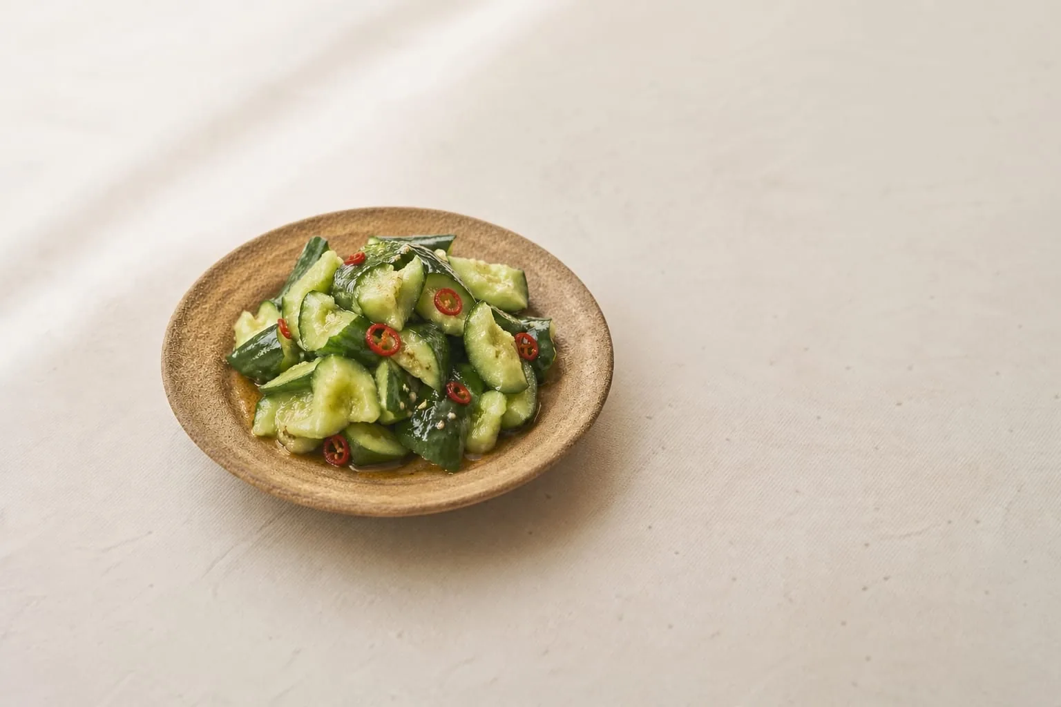 Taiwanese cucumber salad