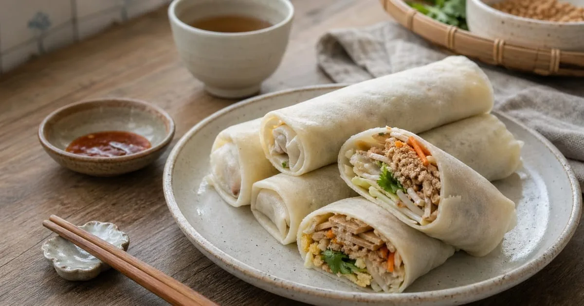 Taiwanese spring rolls