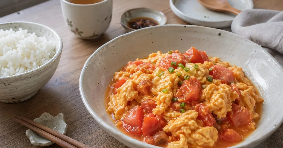 Tomato and egg stir-fry